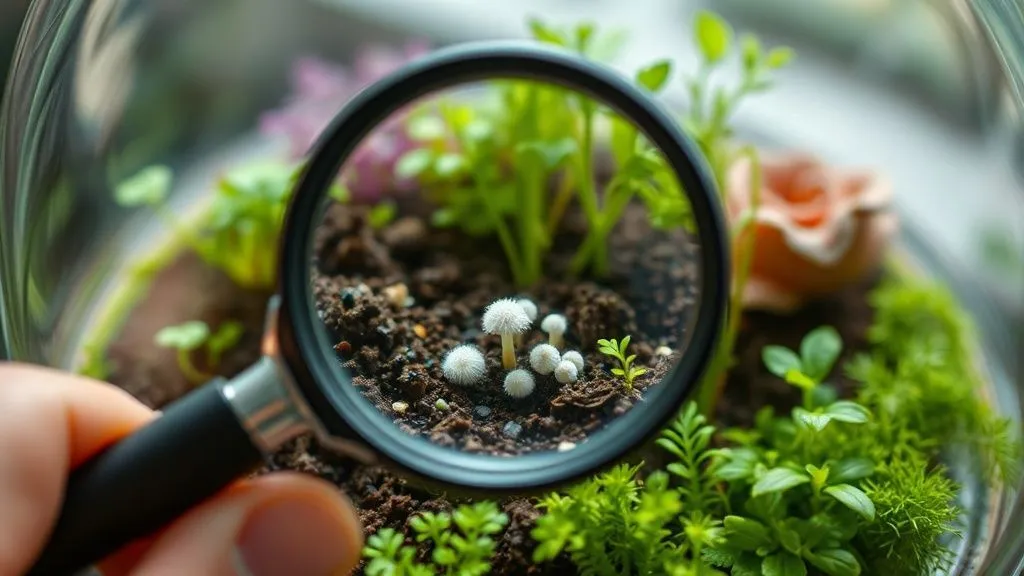 Mini Jardins: 7 Passos para Eliminar Fungos e Pragas do Substrato Fechado