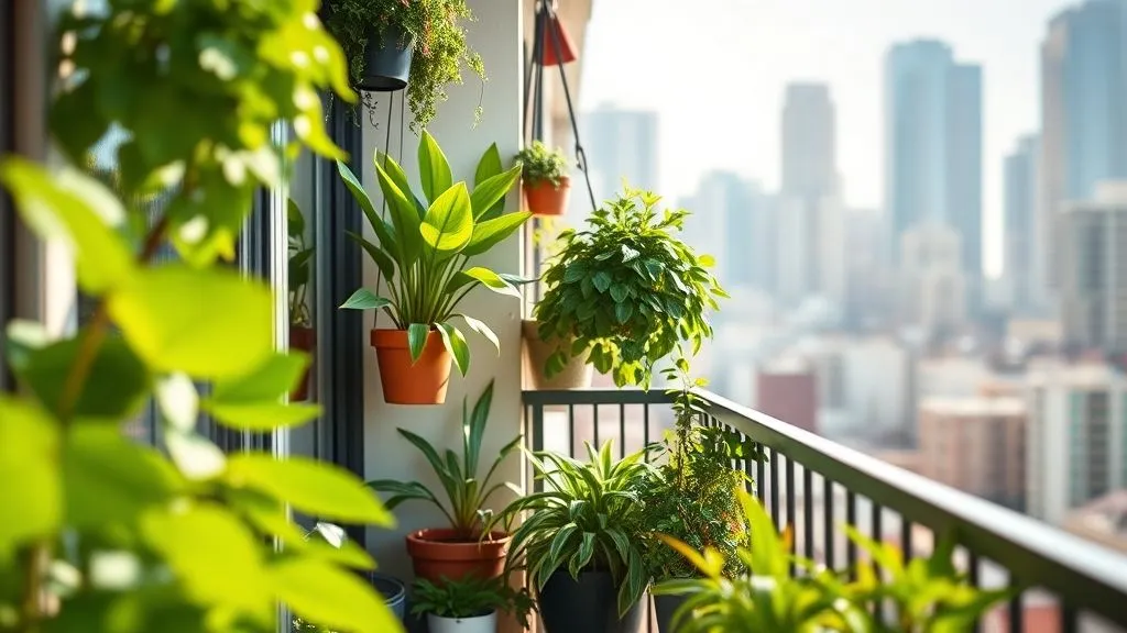 7 Estratégias Inteligentes para um Oásis Verde em Ambientes Minúsculos
