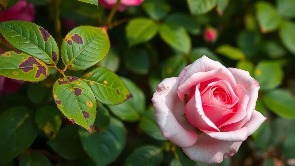 Mancha Negra em Roseiras: 7 Soluções Além do Fungicida para Salvar Suas Flores