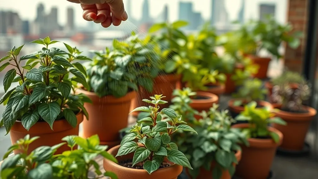 5 Estratégias Essenciais: Elimine Pragas de Temperos Orgânicos em Varandas Urbanas