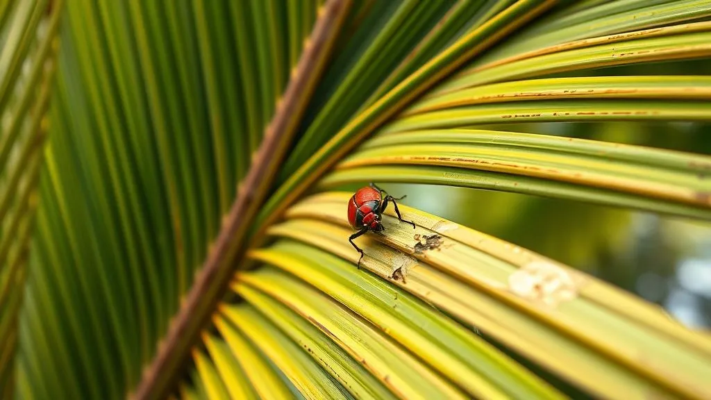 5 Passos Cruciais para Erradicar o Escaravelho-Vermelho em Palmeiras Tropicais
