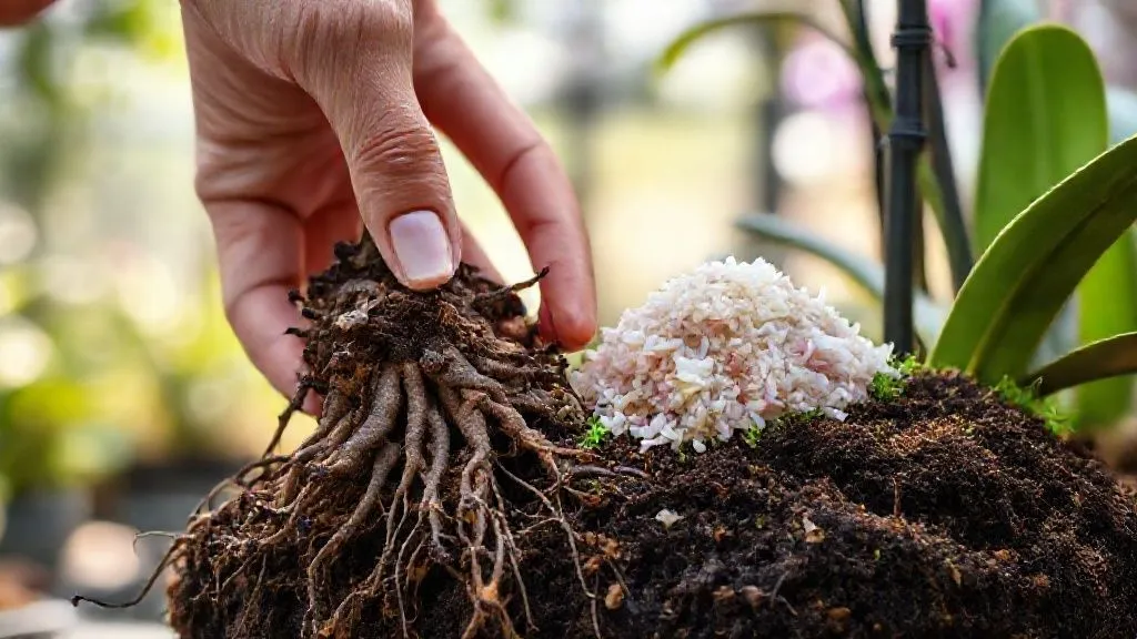 Orquídeas com Raízes Podres? 5 Passos Cruciais para Escolher o Substrato Certo e Salvar Sua Planta!