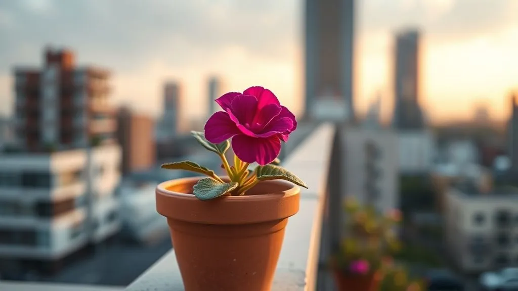 7 Segredos para Flores Urbanas Vibrantes: Faça Seus Vasos Pequenos Florescerem!