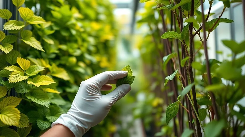 7 Sinais Cruciais: Identifique e Corrija Deficiências Nutricionais em Jardins Verticais