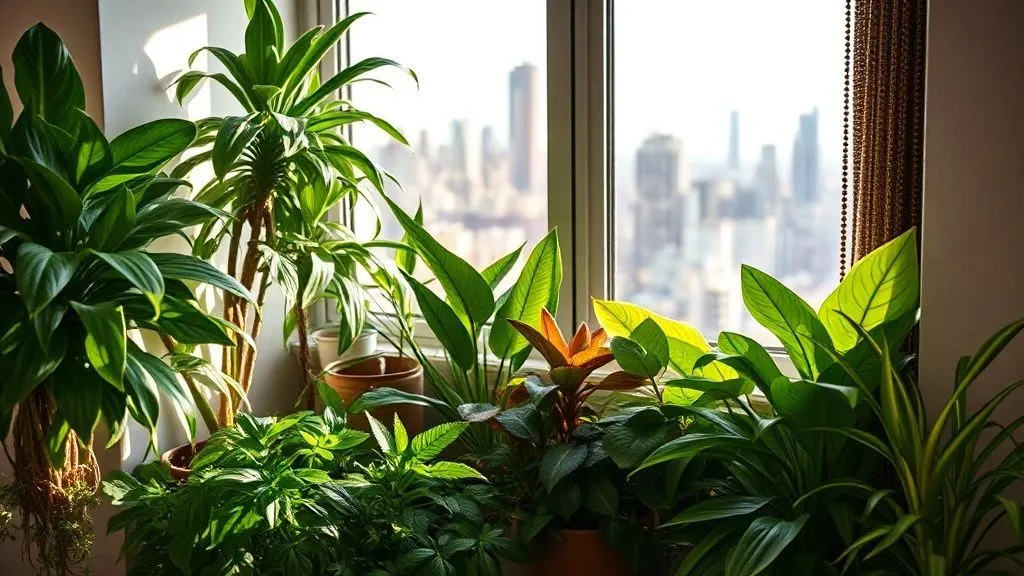 Verde Vibrante Sem Sol: 7 Estratégias para Apartamentos Urbanos