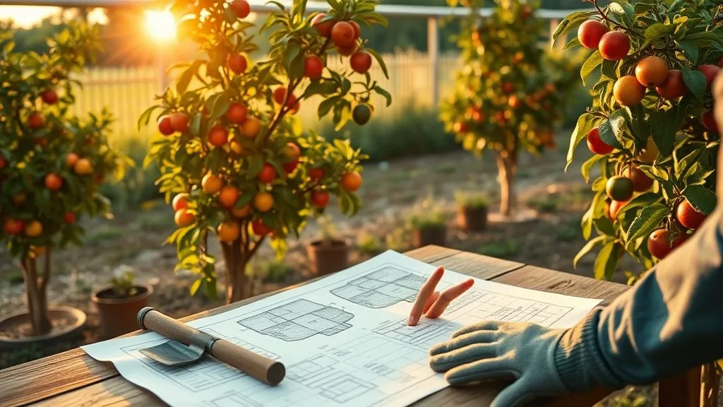 Otimize Sua Colheita: 7 Passos para o Layout Perfeito de Frutíferos Anões