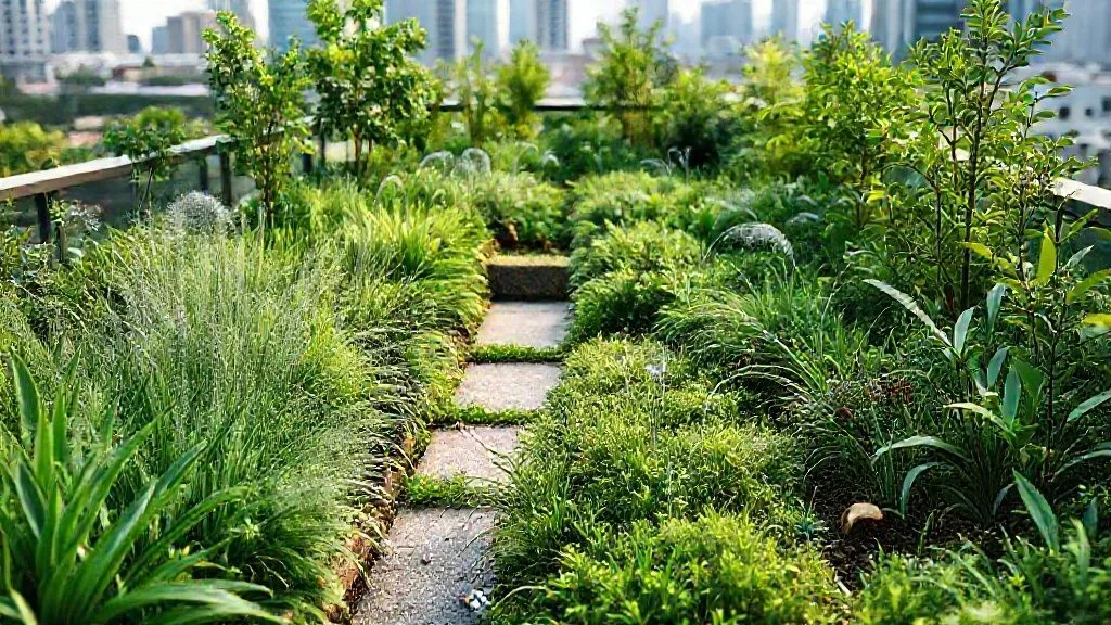 8 Estratégias para Reduzir a Pegada Hídrica no Paisagismo Urbano Profissional
