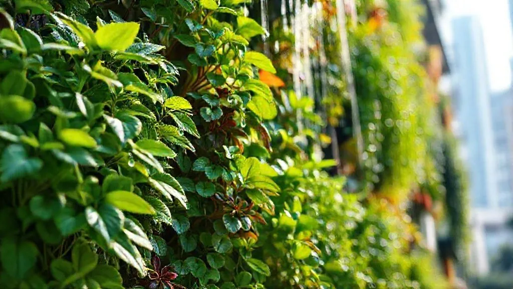 7 Estratégias Comprovadas para Reduzir 80% do Consumo de Água em Jardins Verticais Urbanos
