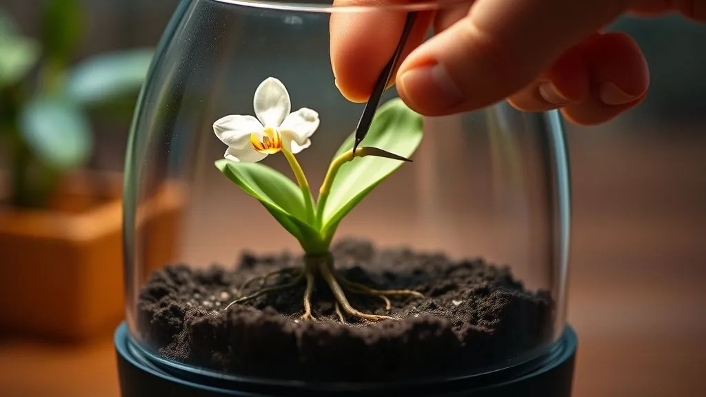 5 Passos Essenciais: Como Resolver a Podridão de Raízes em Orquídeas de Mini Terrários?