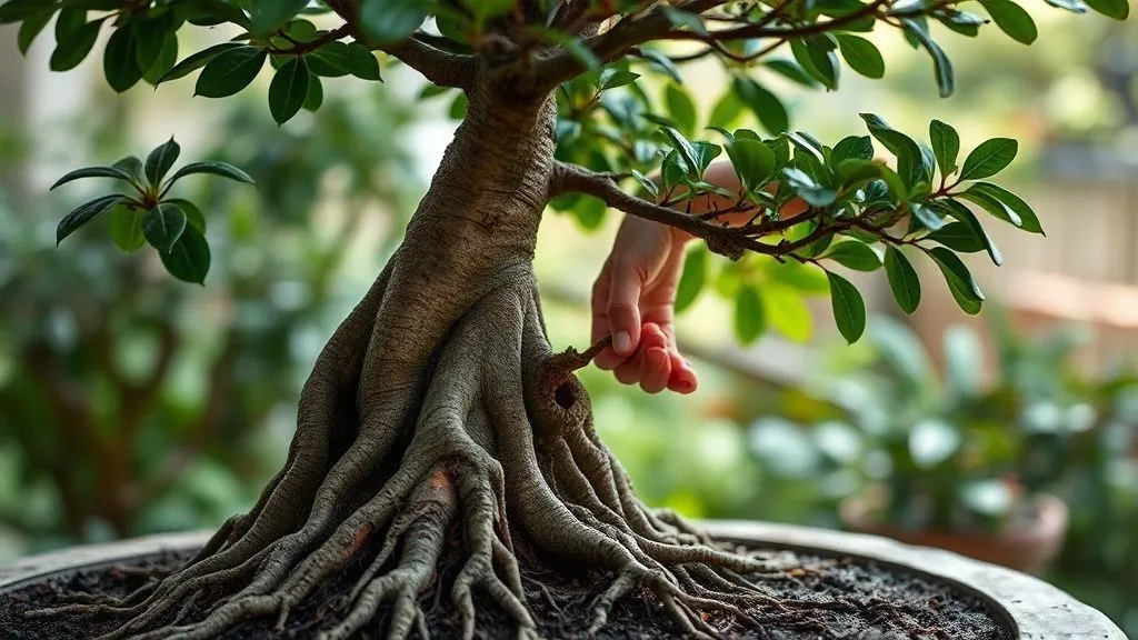 7 Passos Cruciais para Reverter a Necrose de Raízes em Ficus Ginseng Maduros