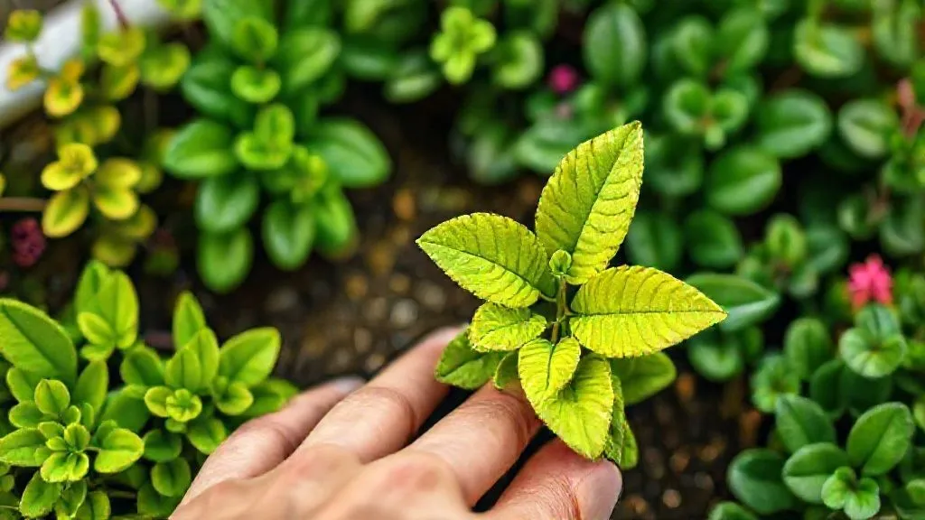 5 Passos Essenciais: Revertendo o Amarelamento em Mini Jardins Ornamentais