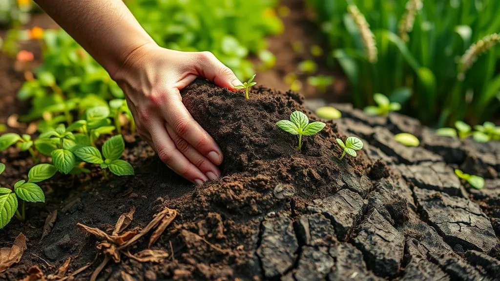 Compostagem Rápida: 5 Passos para Reverter Solo Exaurido e Revitalizar Seu Jardim