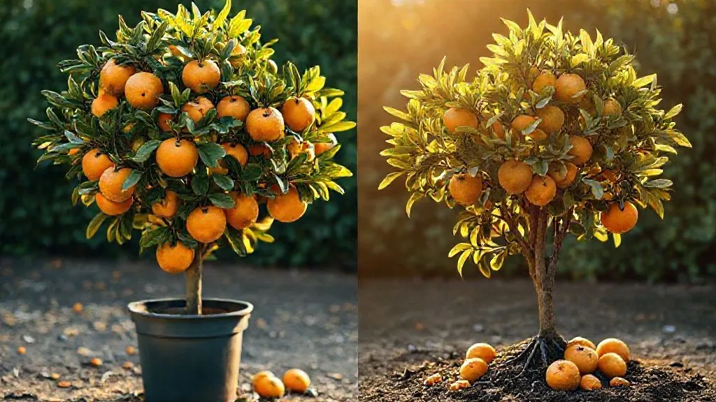5 Passos Cruciais: Como Salvar Laranjeira em Vaso com Folhas Amarelas e Queda de Frutos