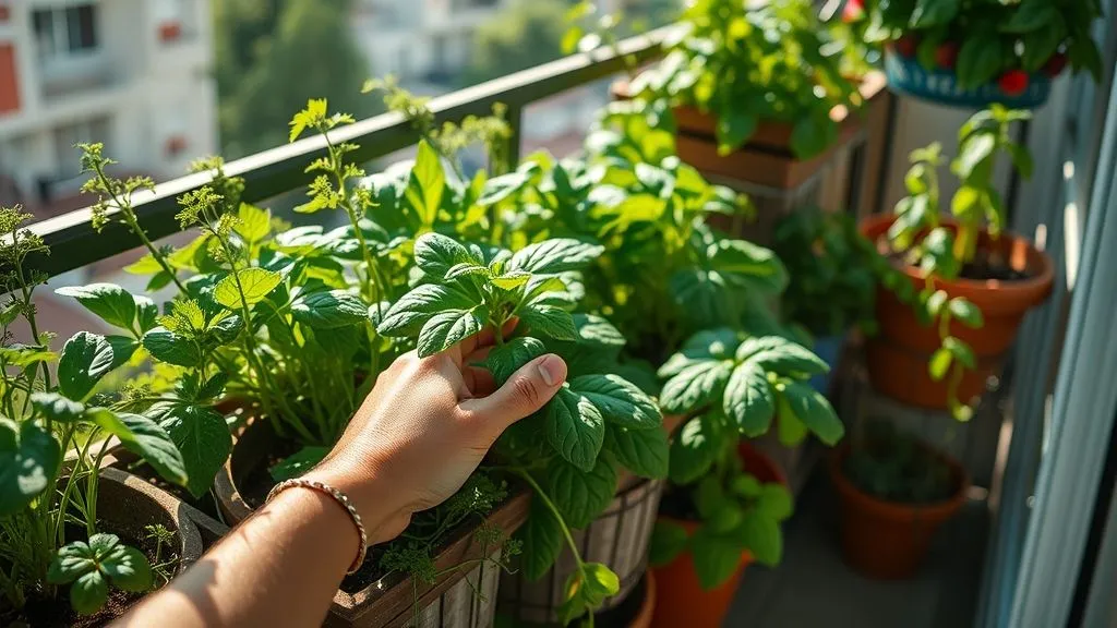 7 Táticas para Superar a Falta de Sol e Ter uma Horta Produtiva na Sacada