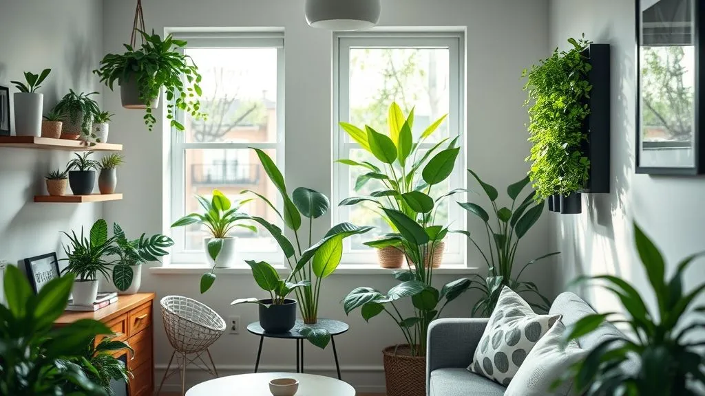 7 Estratégias Comprovadas: Como Ter Decoração Verde Vibrante em Apartamentos Pequenos